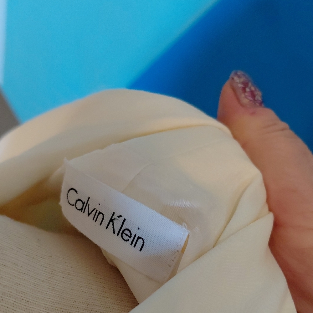 Calvin Klein Off White Fabric S-M - Picture 6 of 10